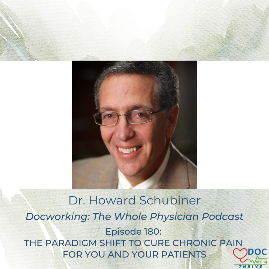 Listen Now - The Paradigm shift to Cure Chronic Pain on the DocWorking Podcast Listen now - Conversations on Healing Podcast