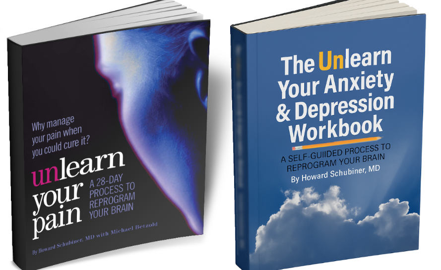 Unlearn Your Pain And The Unlearn Your Anxiety & Depression Workbook